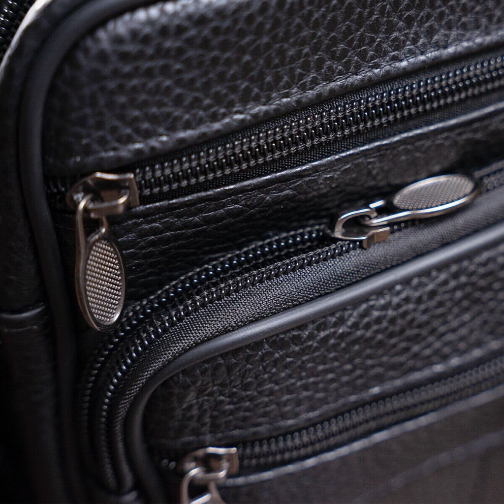 Сумка Vintage Месенджер Чорна (14992) - зображення 9