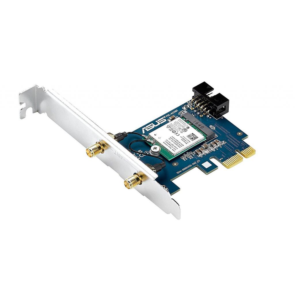 Мережева карта Wi-Fi ASUS PCE-AC55BT - зображення 2