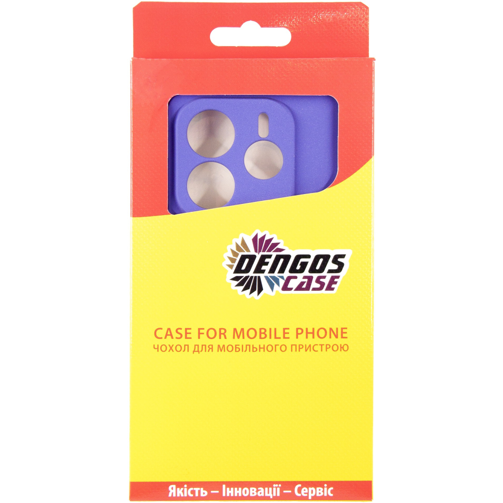 Чохол до мобільного телефона Dengos Carbon Xiaomi Redmi Note 14 4G (purple) (DG-TPU-CRBN-224) - зображення 4