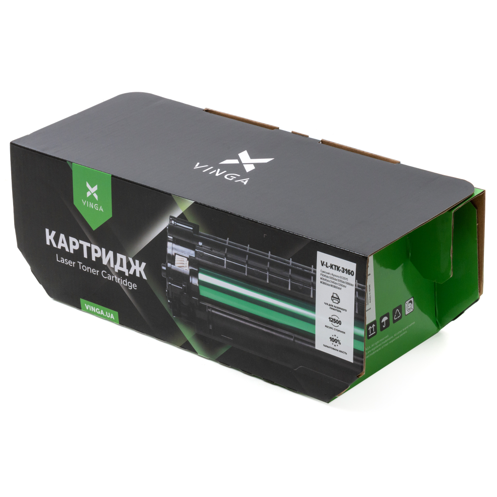 Картридж Vinga Kyocera TK-3160 12.5K (V-L-KTK-3160) - зображення 1