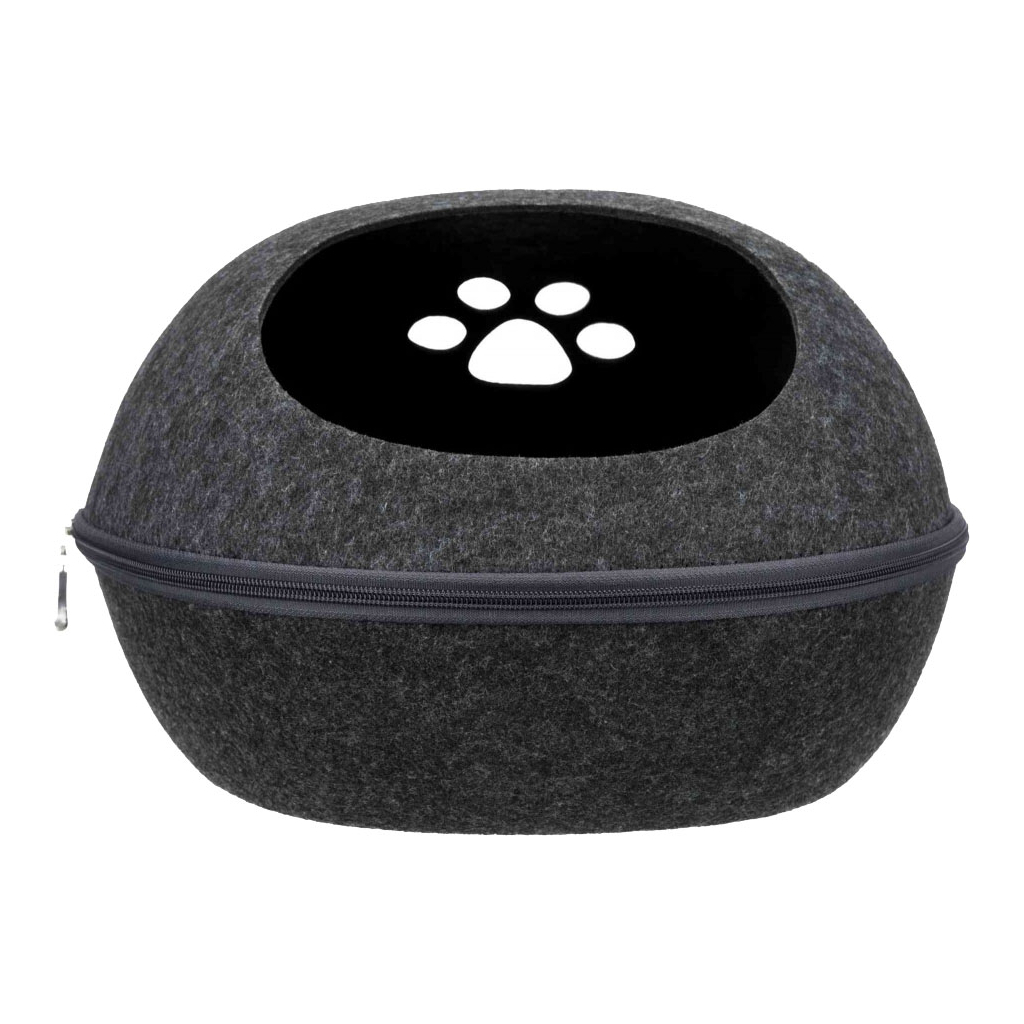 Будиночок для тварин Trixie Liva 40х24х47 см (антрацит) (4047974363195) - зображення 1