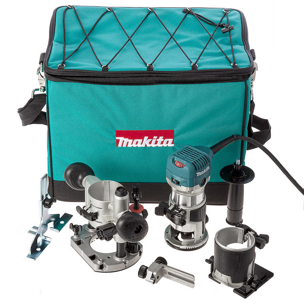 Фрезер Makita RT0702CX2 710ВТ, цанга 6 та 8мм, 10000-34000об/хв (RT0702CX2) - изображение 8
