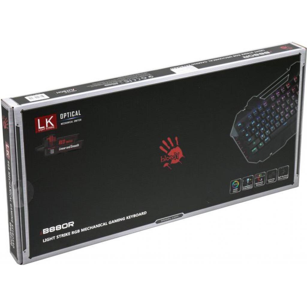Клавіатура A4Tech Bloody B880R Black - зображення 6