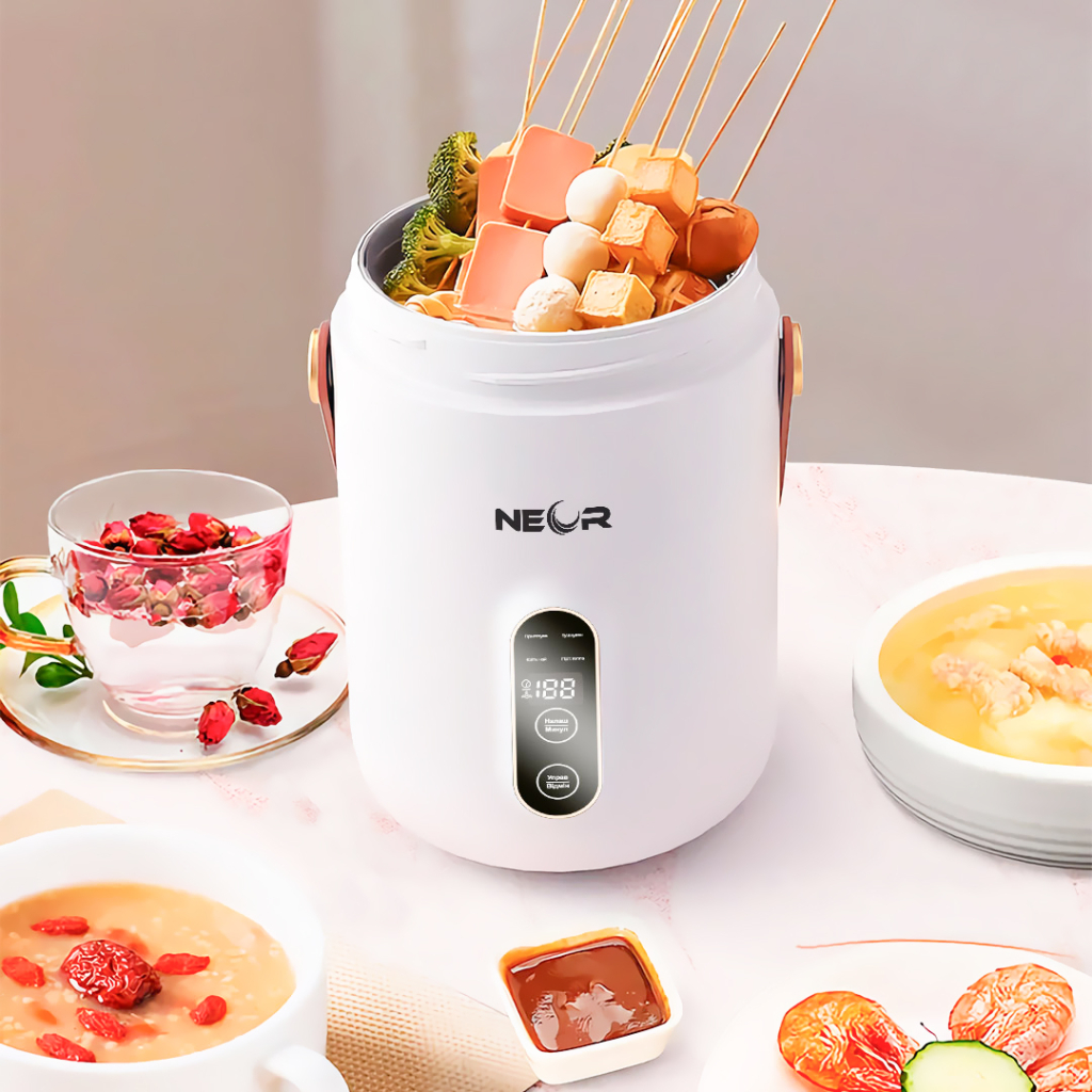 Ланч-бокс Neor для підігріву та приготування їжі 0,6 л (HEAT 06L50 WT) - зображення 11