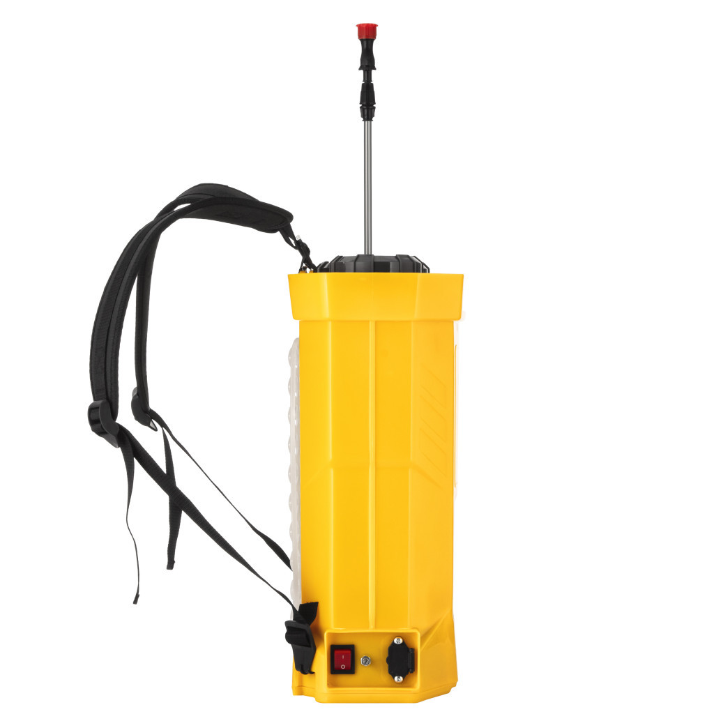 Обприскувач 2E AquaSpray 16LR 16л, 12В, 1х8Ah, 4.5бар, 2.9л/хв, 4.9кг, вольтметр (2E-16LBS) - зображення 4