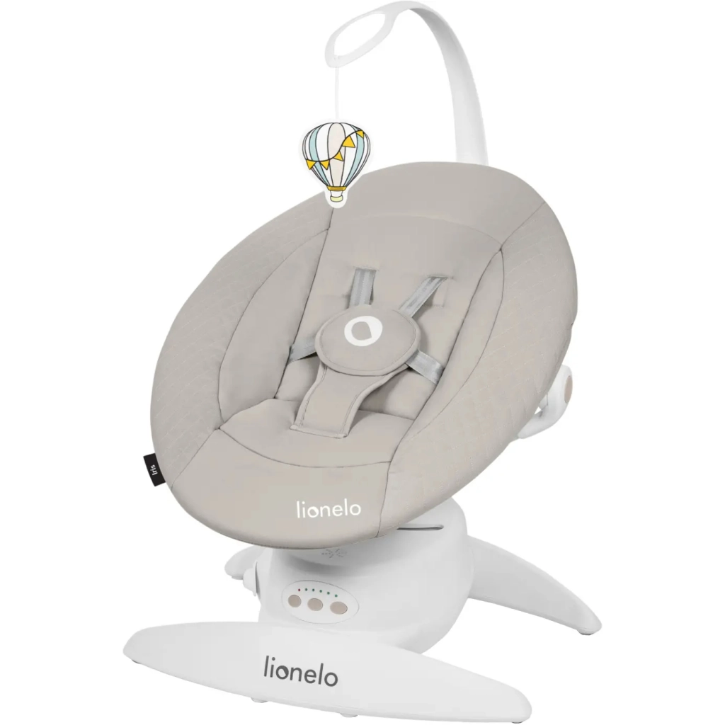 Крісло-гойдалка Lionelo Iris Beige sand (LO-IRIS BEIGE SAND) - зображення 1