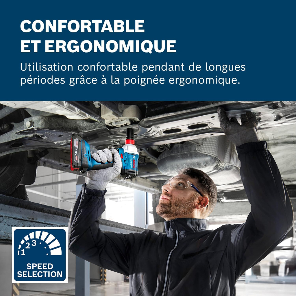 Гайковерт Bosch GDX 18V-285 18V, до 3600об/хв, 285Нм, квадрат 1/2", 1.1кг (0.601.9N2.120) - зображення 5