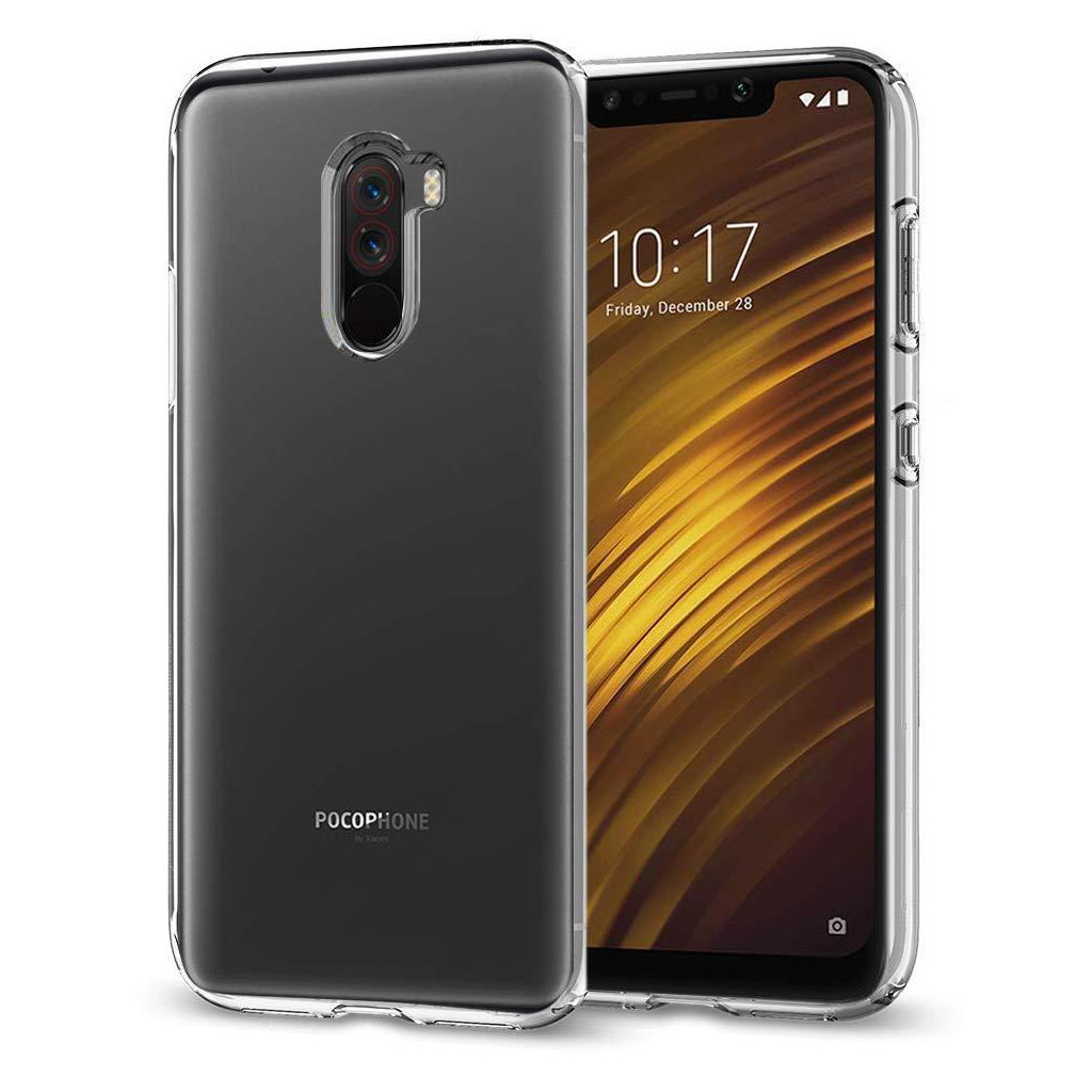 Чохол до мобільного телефона Laudtec для Xiaomi Pocophone F1 Clear tpu (Transperent) (LC-XPF1) - зображення 4