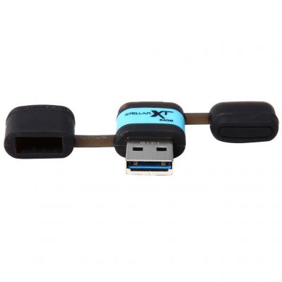USB флеш накопичувач Patriot 64GB Stellar Boost XT USB 3.1/OTG (PEF64GSTRXTOTG) - зображення 4