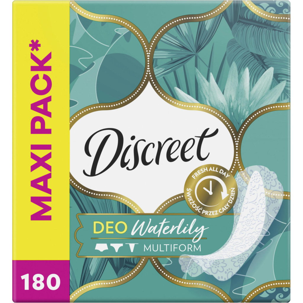 Щоденні прокладки Discreet Deo Waterlily 180 шт. (8700216859226) - зображення 2