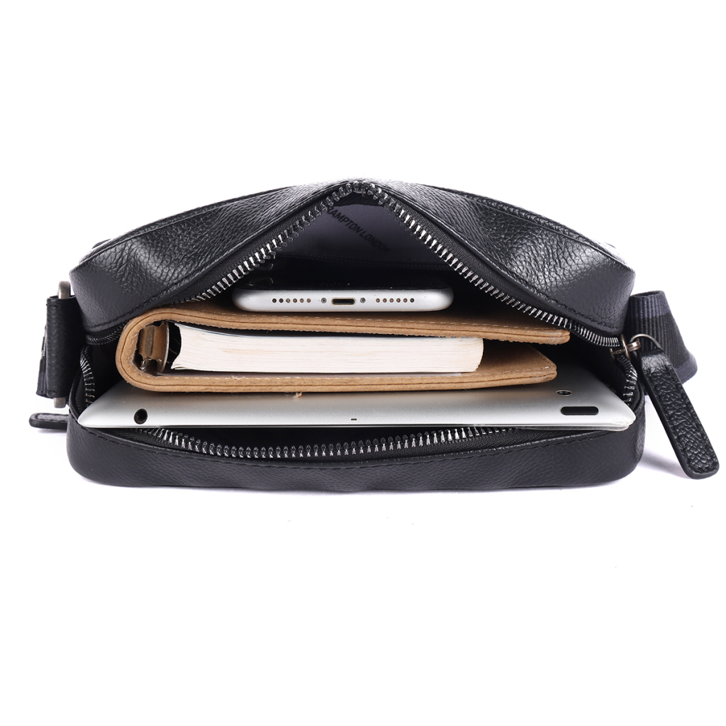 Сумка Brampton London Crossflow Black (64405 BLK) - зображення 6