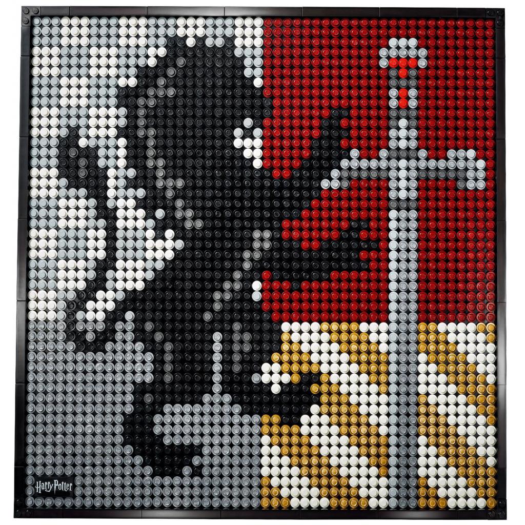 Конструктор LEGO Art Гаррі Поттер Герби Гоґвортсу 4249 деталей (31201) - зображення 5