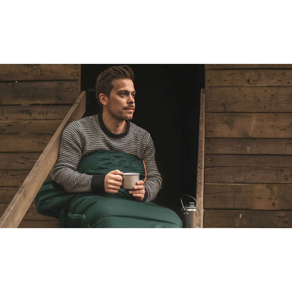 Спальний мішок Easy Camp Orbit 400 -9C Petrol Blue Left (929024) - зображення 7