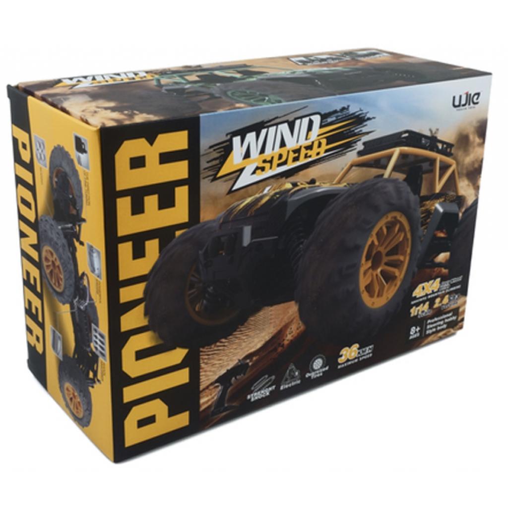 Радіокерована іграшка Uj toys Машинка Pioneer 4WD, 1:12 жовтий (UJ99-G168-Y) - зображення 9