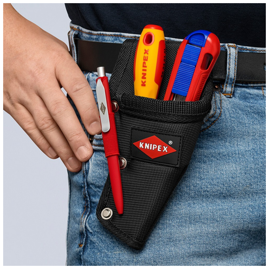 Сумка для інструмента KNIPEX поясна для 2-х інструмантів (00 19 75 LE) - зображення 6