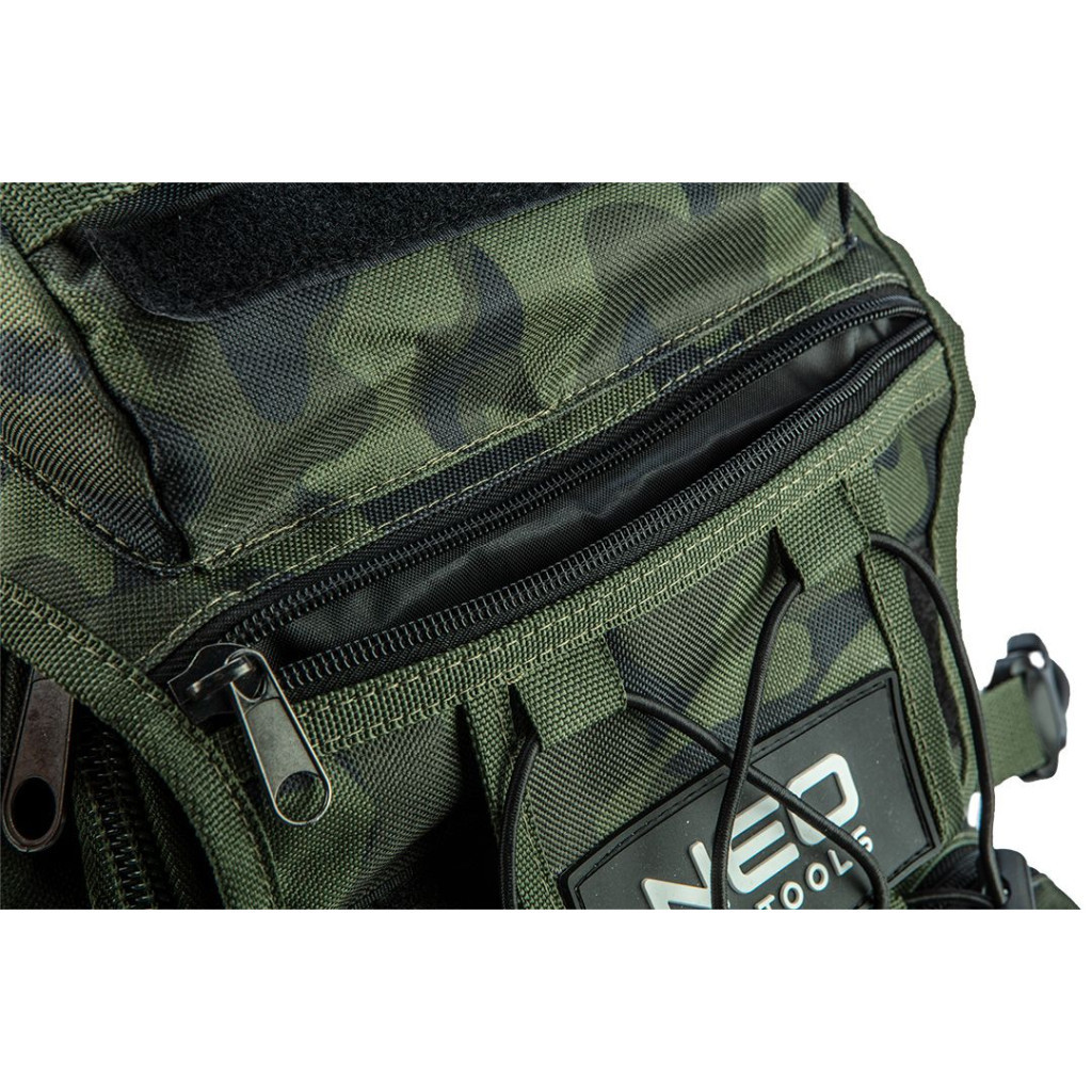 Сумка для інструмента Neo Tools рюкзак Camo, 30л, 50х29.5х19см, поліестер 600D, посилений, камуфляж (84-321) - зображення 7