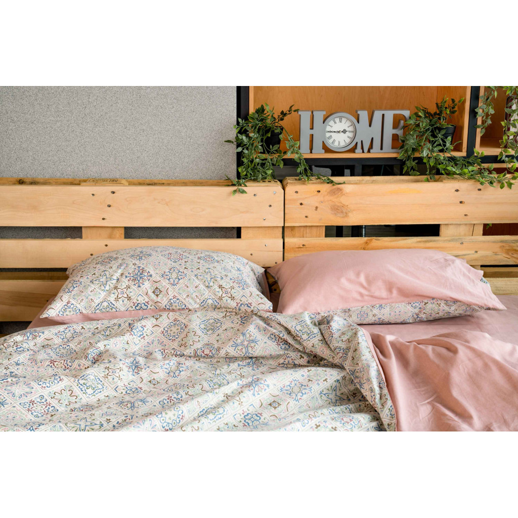 Постільна білизна Ardesto Gloria сатин рожевий полуторний 160х220 (ART1622LP) - зображення 8