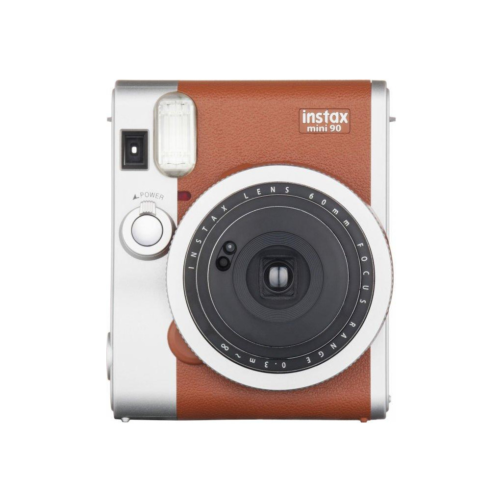 Камера миттєвого друку Fujifilm Instax Mini 90 Instant camera Brown EX D (16423981) - зображення 2