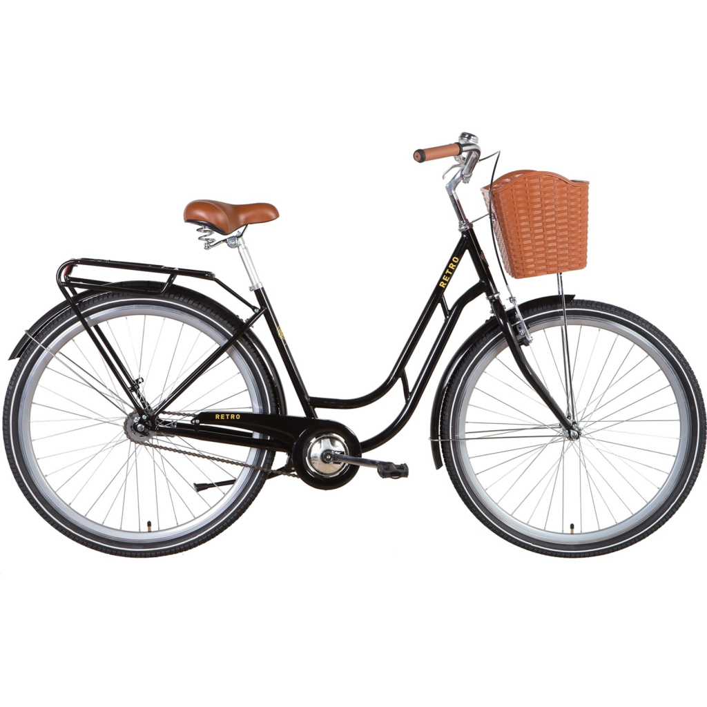 Велосипед Дорожник 28" Retro рама-19" 2022 Black (OPS-D-28-308) - зображення 1