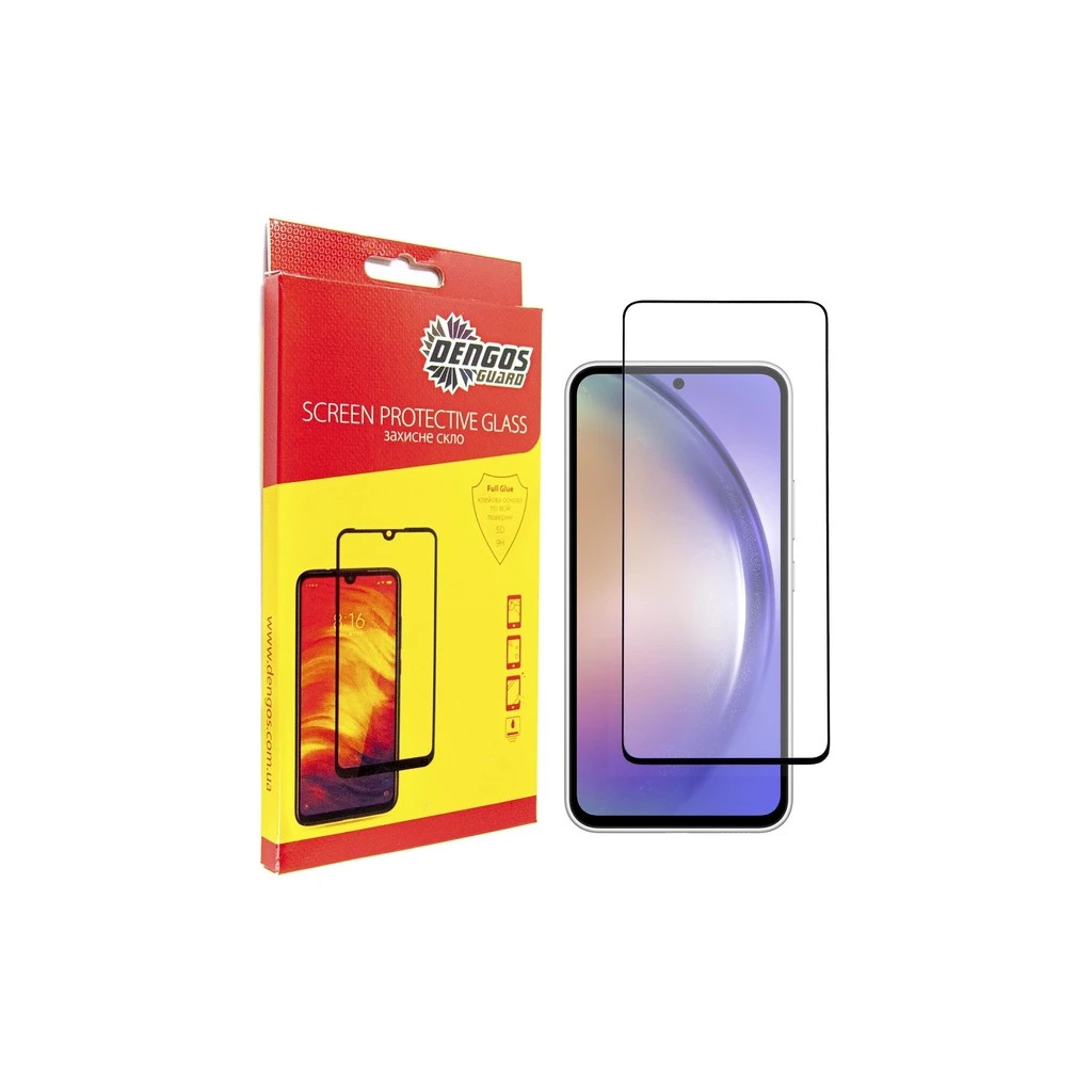 Чохол до мобільного телефона Dengos Kit for Samsung Galaxy A54 5G case + glass (Mint) (DG-KM-43) - зображення 4