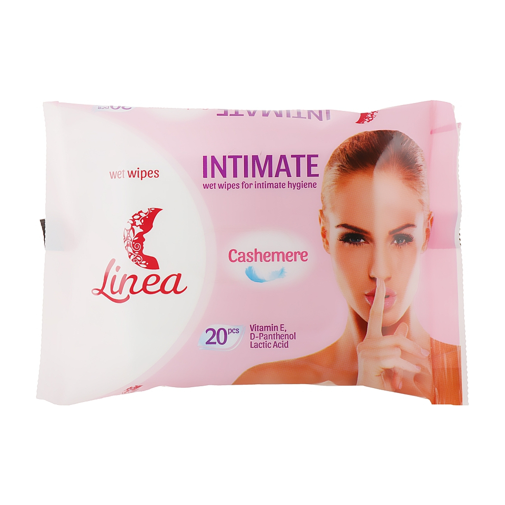 Серветки для інтимної гігієни Linea Intimate 20 шт. (4820207590014) - зображення 1