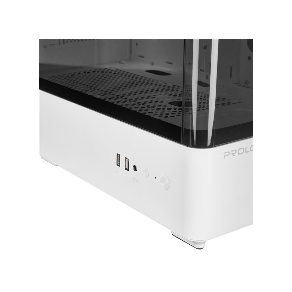 Корпус Prologix Lumi GM-01AW Glass White - зображення 12