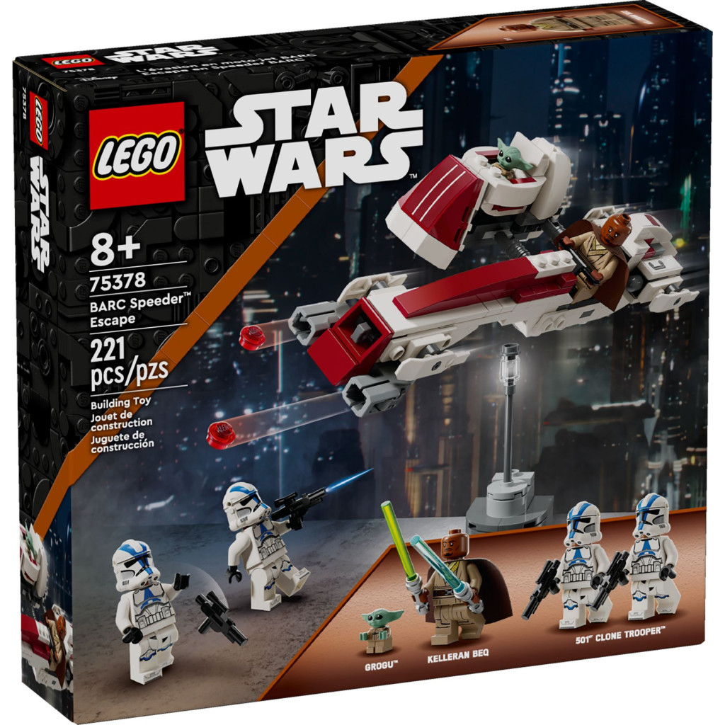Конструктор LEGO Star Wars Втеча на BARC спідері 221 деталь (75378) - зображення 1
