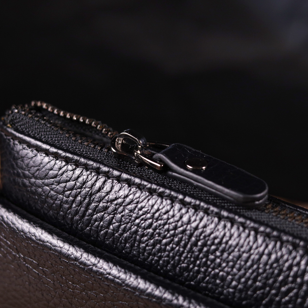 Сумка Canpellini З натуральної шкіри Чорна (21546) - зображення 11