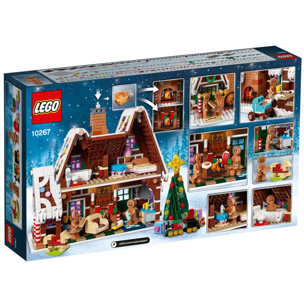 Конструктор LEGO Creator Expert Пряниковий будиночок 1477 деталей (10267) - зображення 6