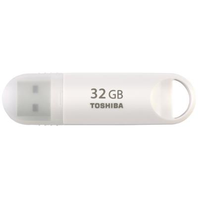 USB флеш накопичувач Toshiba 32GB Suzaku White USB 3.0 (THN-U361W0320M4) - зображення 1