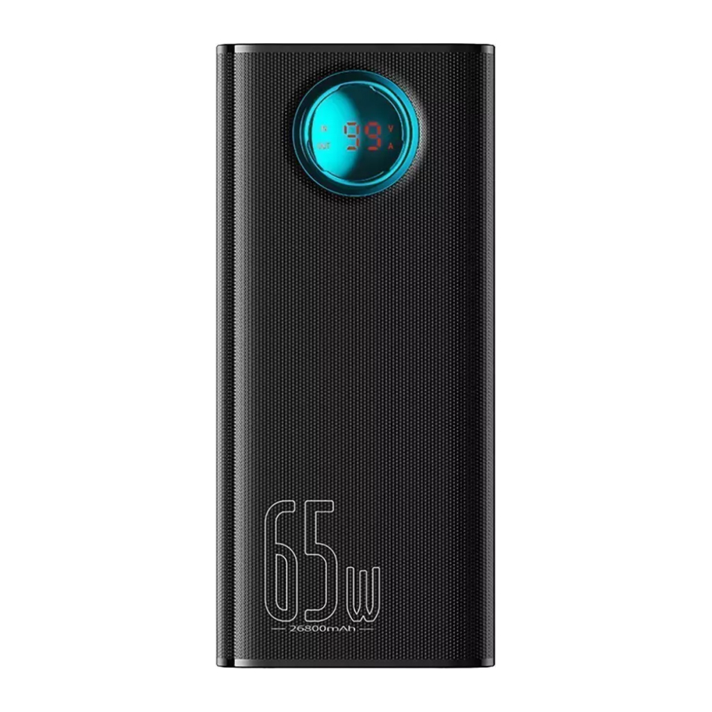 Батарея універсальна Baseus Amblight 26800mAh 65W OE, black (P10022402113-00) - зображення 2