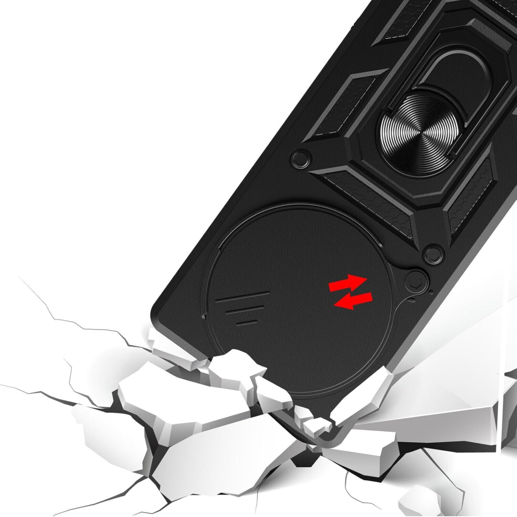 Чохол до мобільного телефона BeCover Military Xiaomi Redmi A4 5G Black (712875) - зображення 5