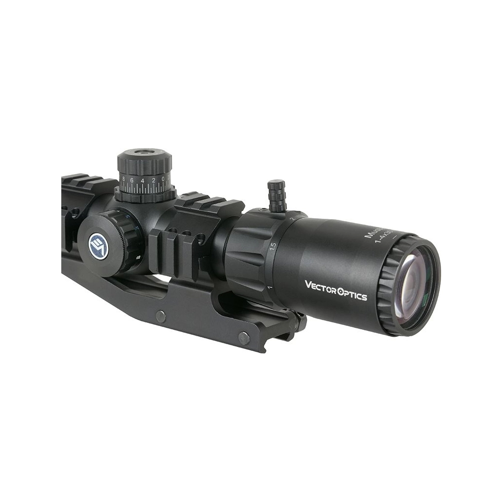 Оптичний приціл Vector Optics Mustang GenII 1-4X30 (30 мм) Illum. SFP (SCOC-29) - зображення 5