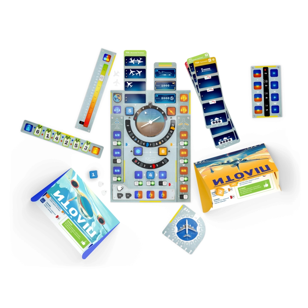 Настільна гра Geekach Games Пілоти (Sky Team) (укр.) (GKCH207st) - зображення 4