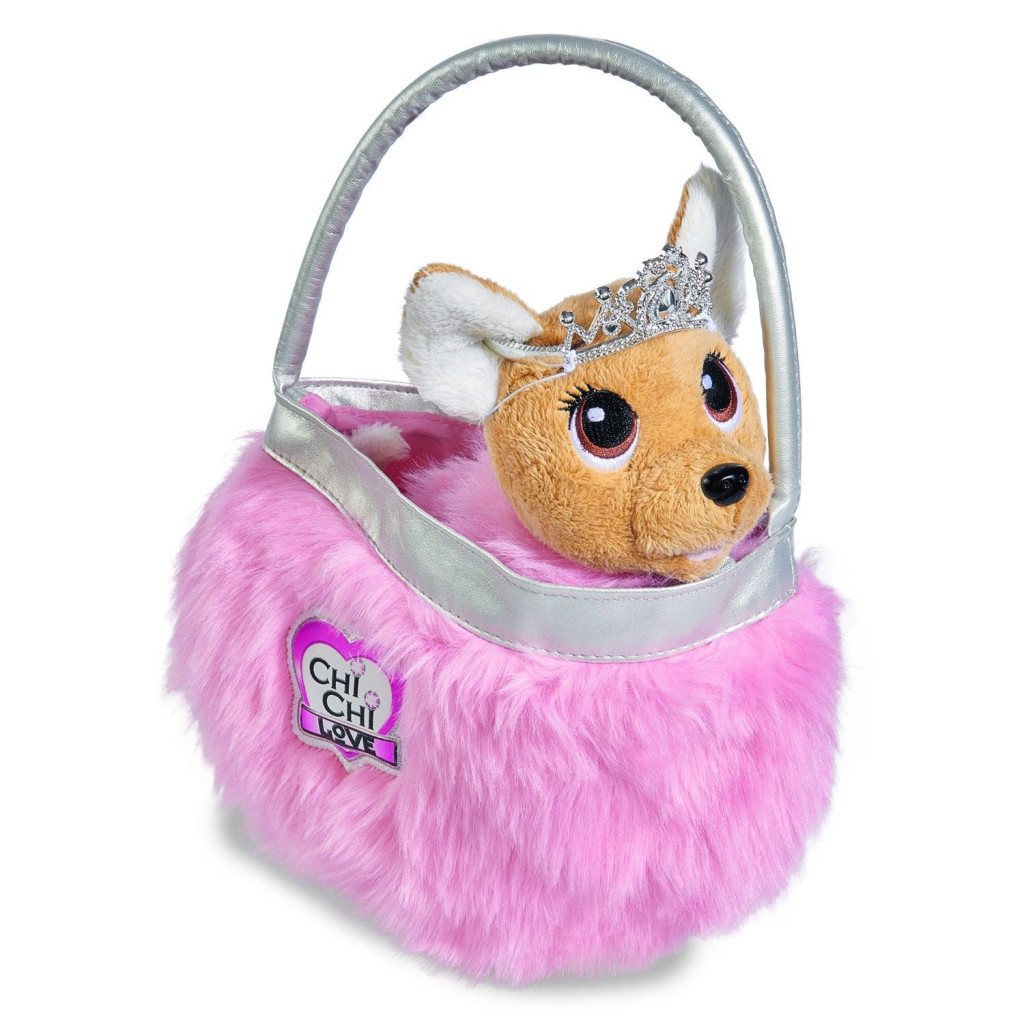 М'яка іграшка Simba Chi Chi Love Чихуахуа Фешн Принцеса краси в хутряному манто (5893126) - зображення 2