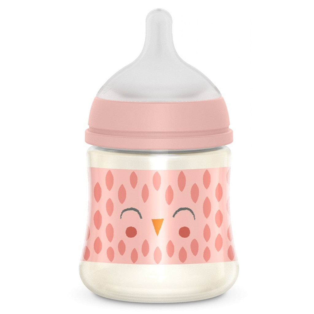 Пляшечка для годування Suavinex Bonhomia, повільний потік, 150 мл, рожева (307831) - зображення 2