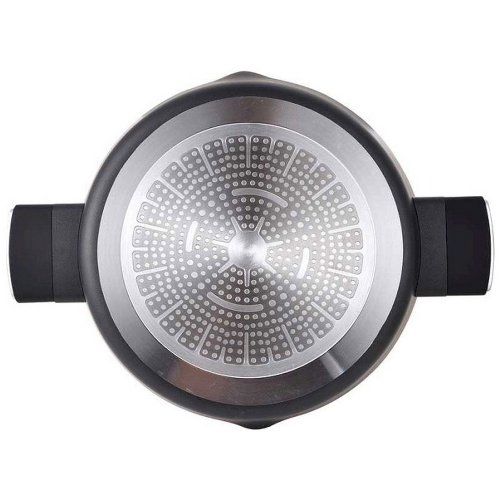 Сотейник Bergner Ion plus з кришкою 28 см (BG-35913-BK) - зображення 6