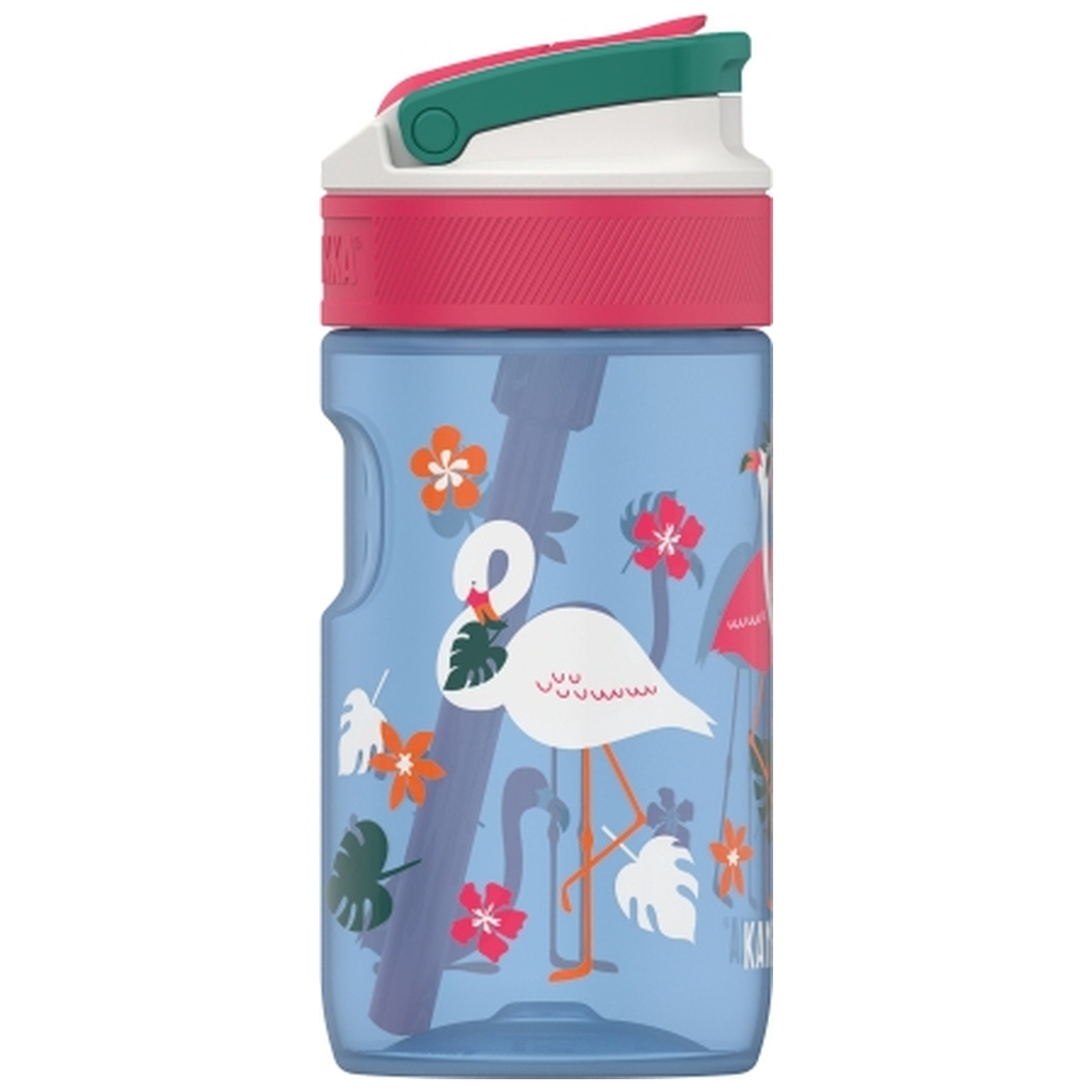 Пляшка для води Kambukka Lagoon 400 мл Blue Flamingo синій/фуксія (11-04052) - зображення 4