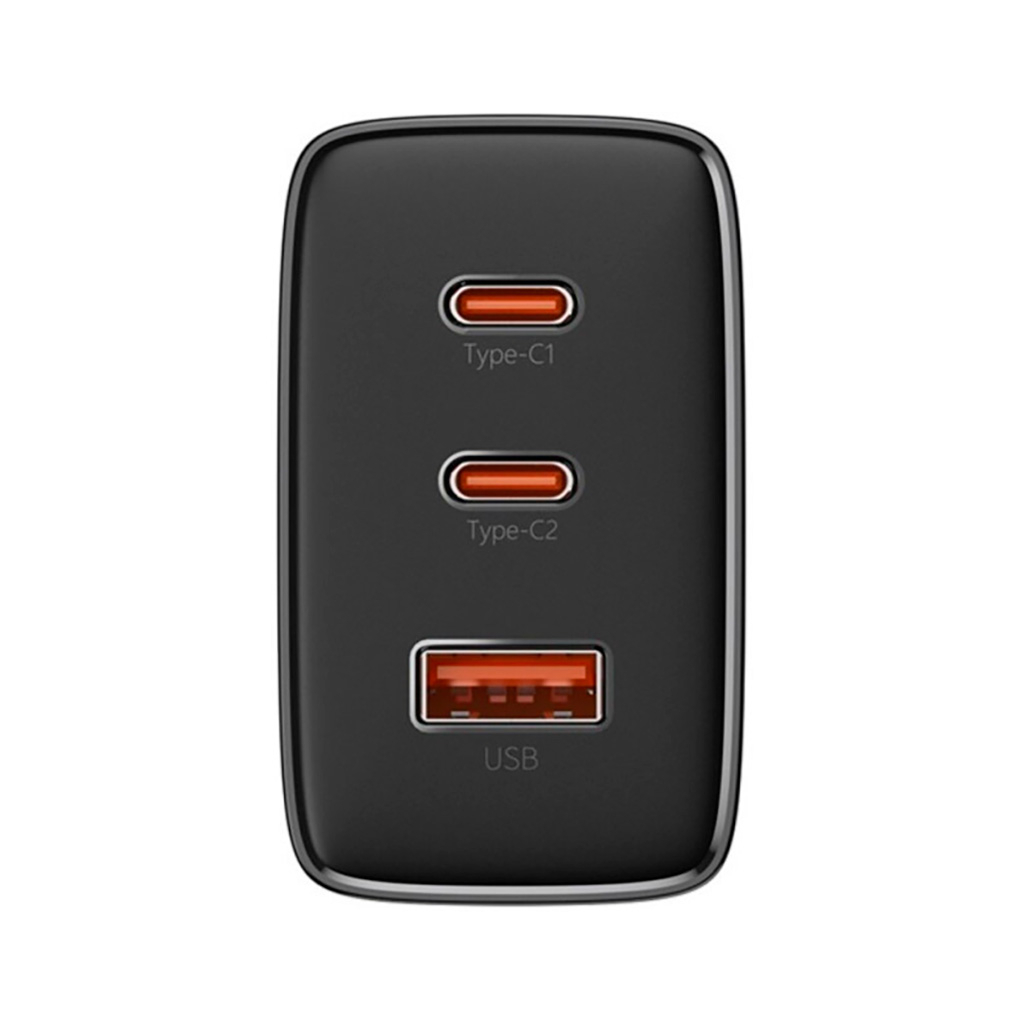 Зарядний пристрій Baseus Cube Pro Fast Charger 2C+U 65W black (P10152301113-00) - зображення 3
