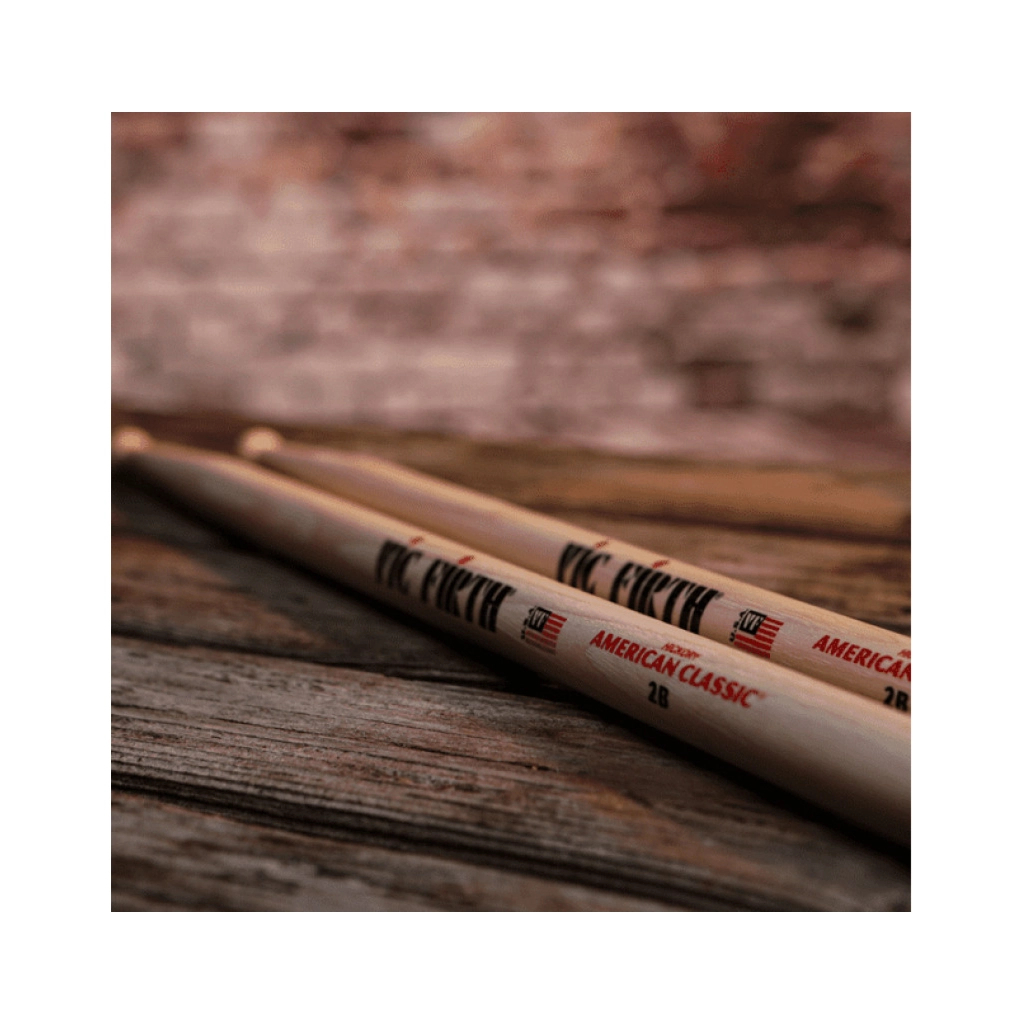 Барабанні палички Vic Firth 2B American Classic (232062) - изображение 2