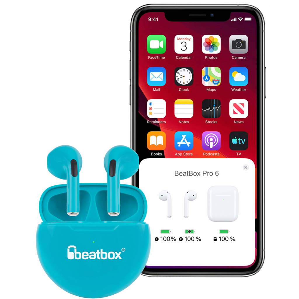 Навушники BeatBox PODS PRO 6 Blue (bbppro6bl) - зображення 5