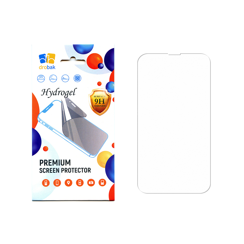 Плівка захисна Drobak Hydrogel Apple iPhone 15 Pro Max (292915) - зображення 1
