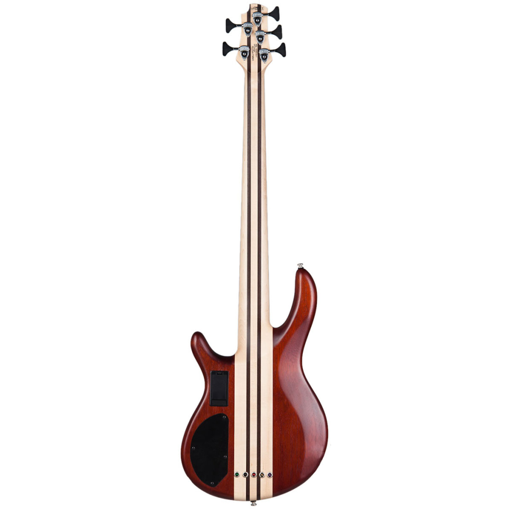 Бас-гітара Cort A5 Plus FMMH (Open Pore Black Cherry) - зображення 3