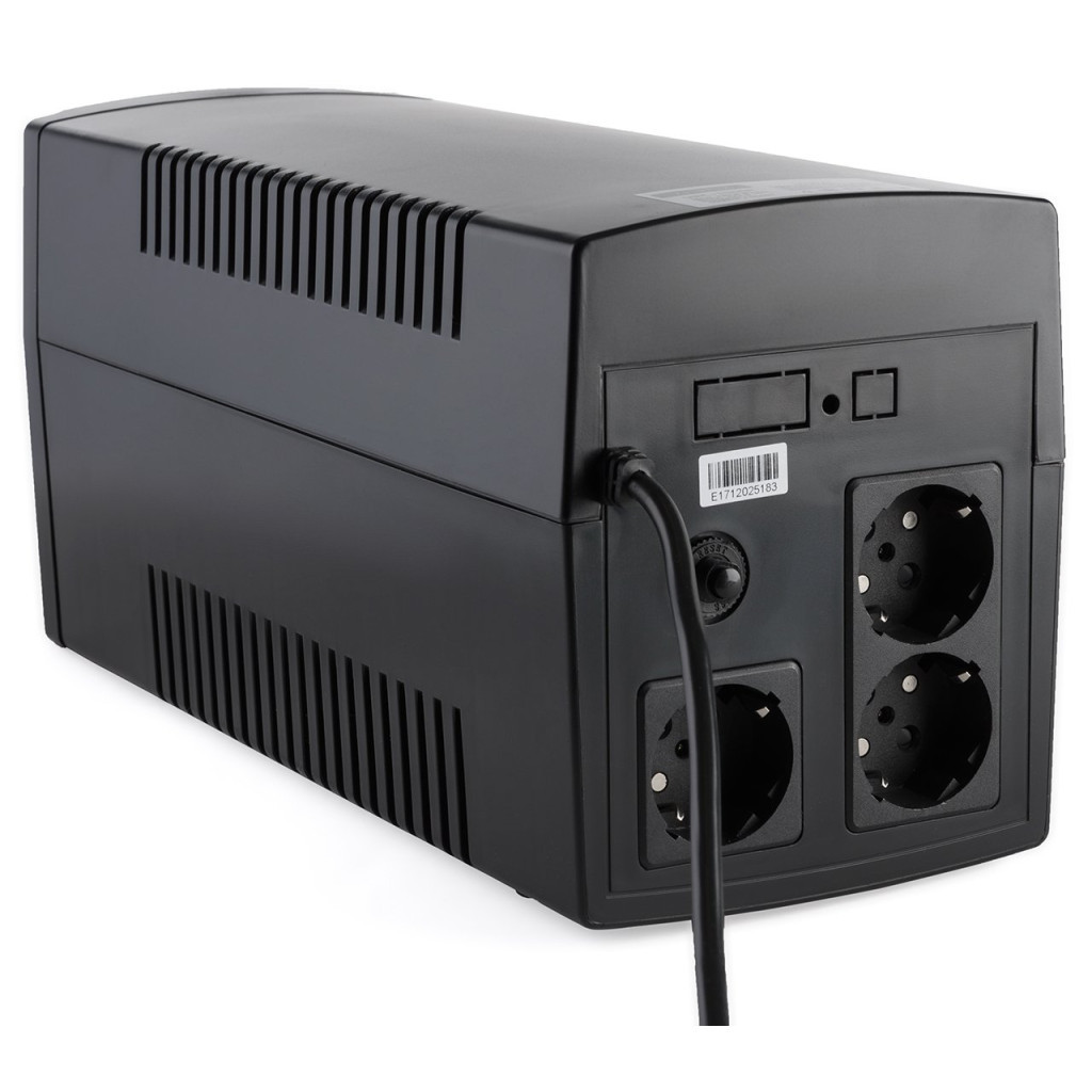 Пристрій безперебійного живлення Vinga LCD 1500VA plastic case (VPC-1500P) - зображення 8
