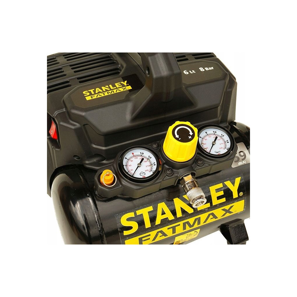 Компресор Stanley FATMAX FMXCM0003E, 105 л/хв, 0.75 кВт, 18 кг (FMXCM0003E) - зображення 10