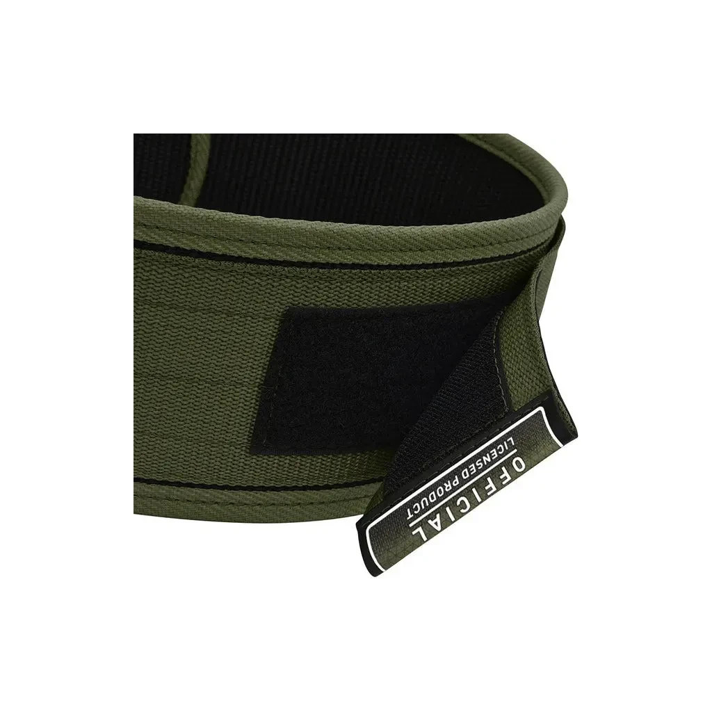 Атлетичний пояс RDX RX1 Weight Lifting Belt Army Green XL (WBS-RX1AG-XL) - зображення 5