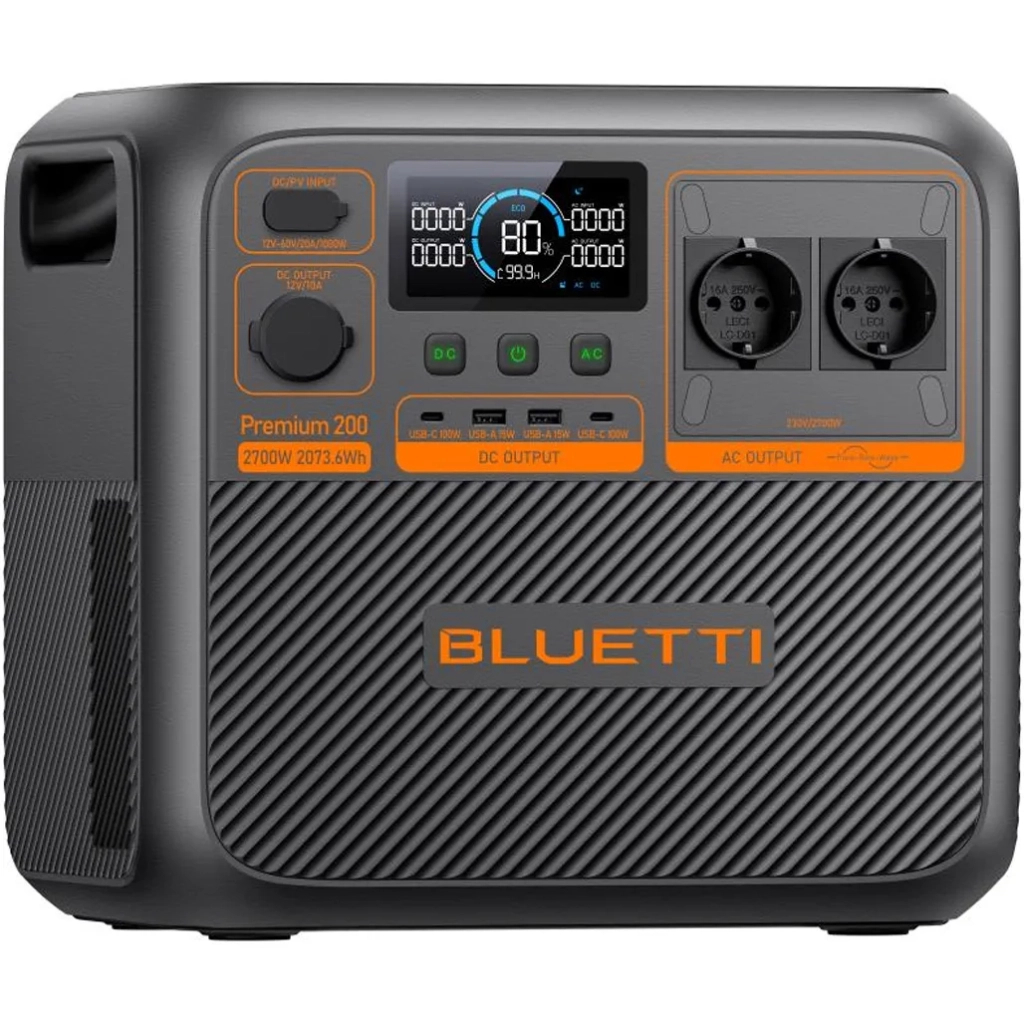 Зарядна станція BLUETTI PREMIUM 200 V2 2700W (PREMIUM 200 V2) - изображение 2
