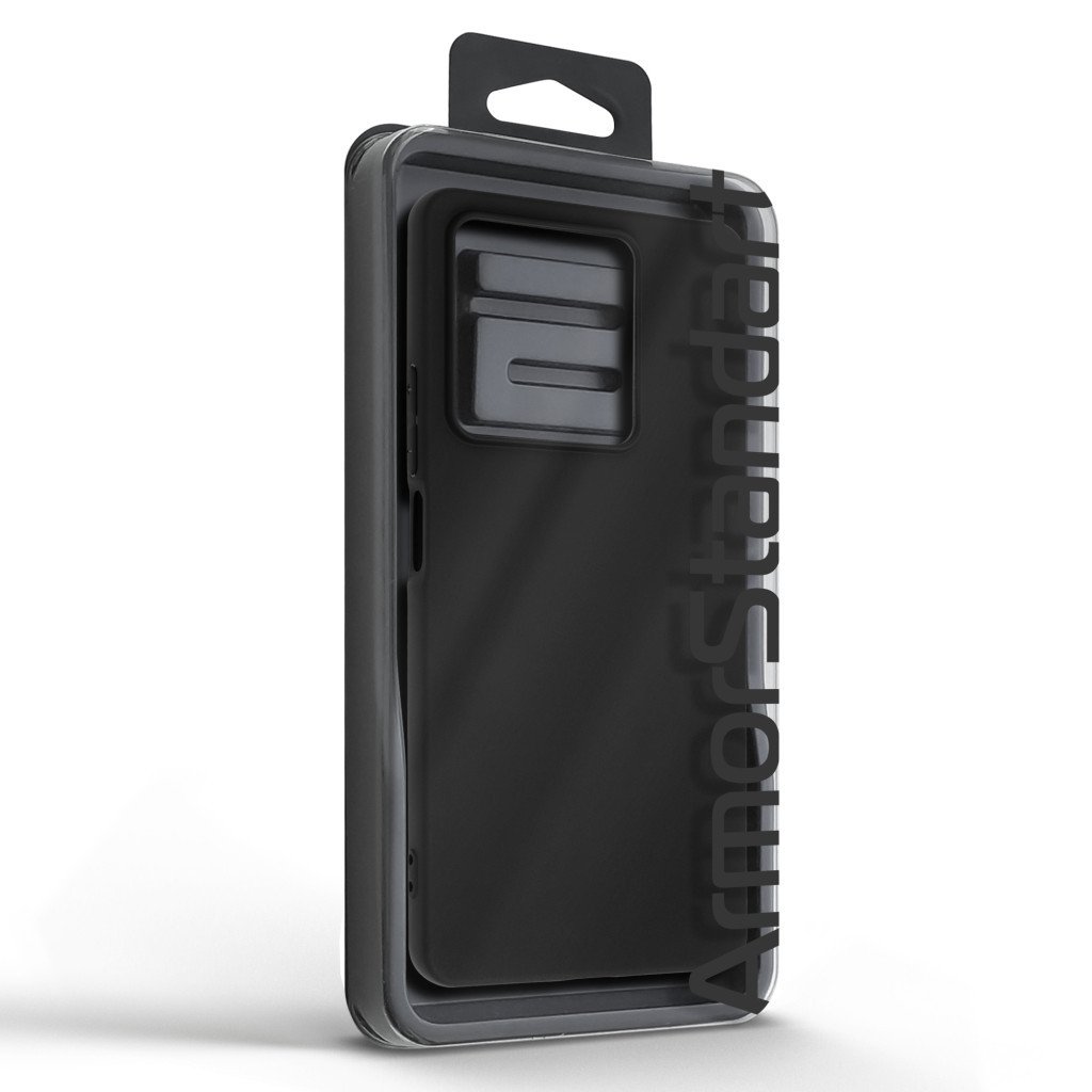 Чохол до мобільного телефона Armorstandart Matte Slim Fit Xiaomi Redmi Note 13 5G Black (ARM71892) - зображення 5