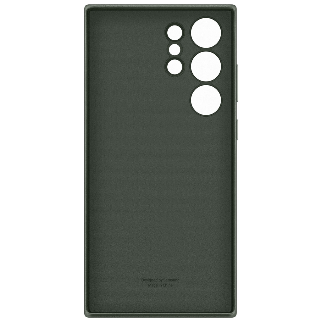 Чохол до мобільного телефона Samsung Galaxy S23 Ultra Leather Case Green (EF-VS918LGEGRU) - зображення 2