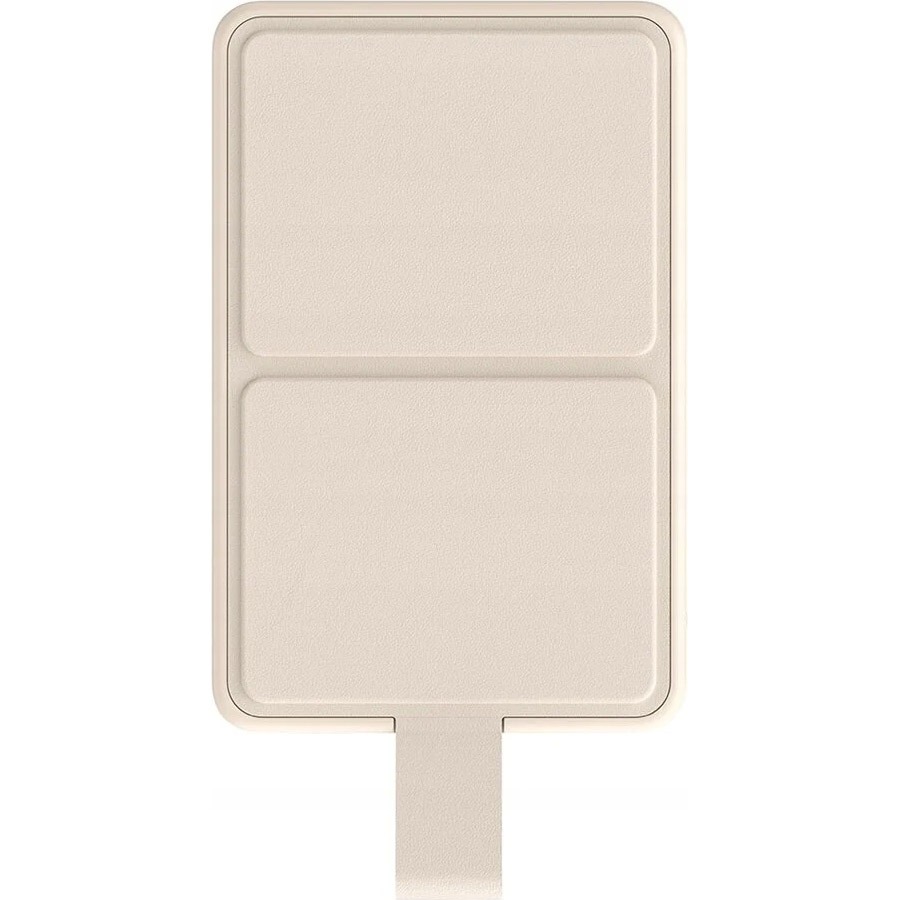 Універсальна мобільна батарея Xiaomi 6000mAh 15W Magnetic Beige (BHR9074GL) - изображение 1